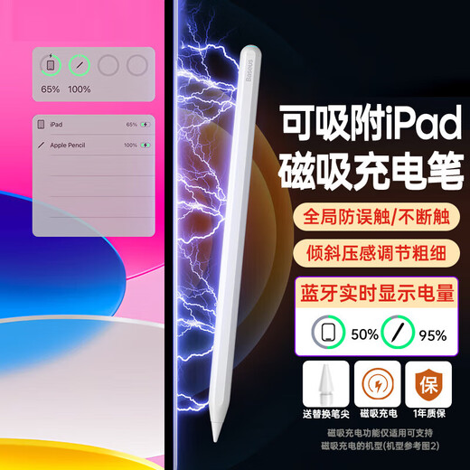 Beisi Tablet Professional Painting Set Compacitor Pen Bluetooth Магнитная зарядка Стилус + Магнитная адсорбционная бумажная пленка применимо к 22.02.20 IPAD Pro-11 дюймов