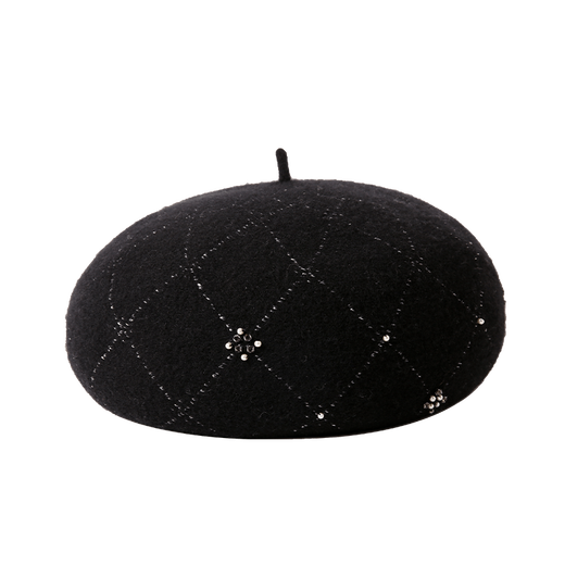 Xiangxue Yuxiu Wool Beret Women's Autumn and Winter 2025 New Painter Hat Fashion Versatile Octagonal Hat Women's French Hat Women's Off-White One Size