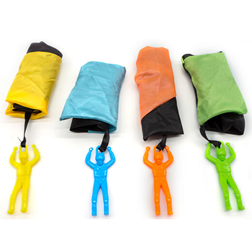 Children's hand-thrown parachute toy outdoor sports chicken airdrop game [1 pack]