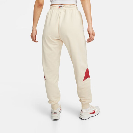 耐克（NIKE）  2022秋新款女子法式毛圈长裤秋季卫裤耐克勾勾复古长裤 DQ6227-219 XS