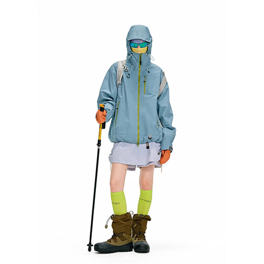 NOTHOMME Kongshanyu 3in1 Outdoor Hiking Mountaineering Jacket 3L Laminated Autumn and Winter New Three-in-One Jacket Mustard Gray M