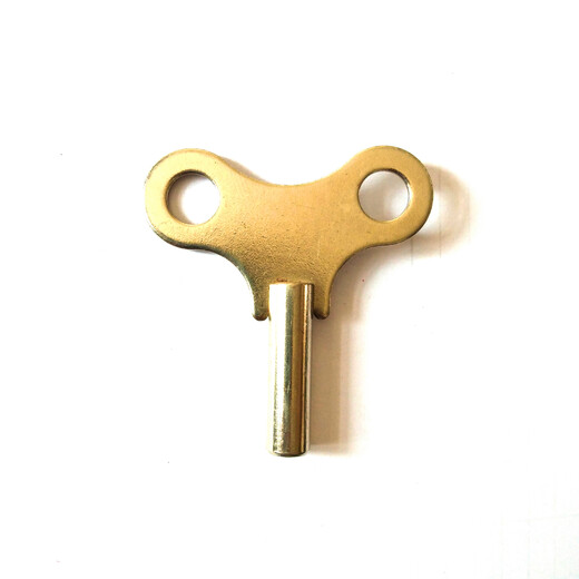 Senjiang mechanical clock accessories winding key old-fashioned wall clock retro table clock clockwork vertical clock floor clock clockwork key imported movement small diameter suitable for imported small diameter 6 inches