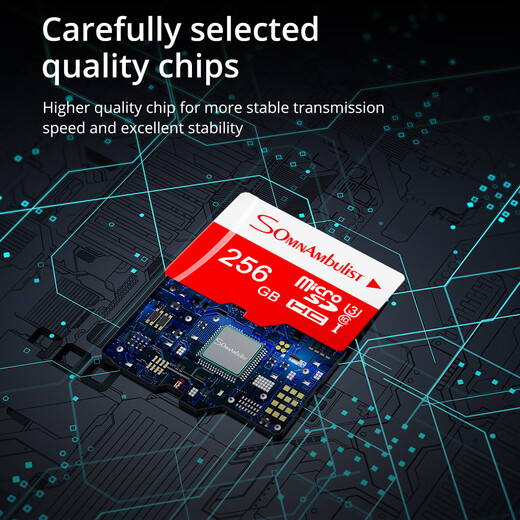 SomnAmbulist speed memory card, dash recorder, surveillance camera, drone switch, mobile phone, tablet, high-speed TF memory card 2GB