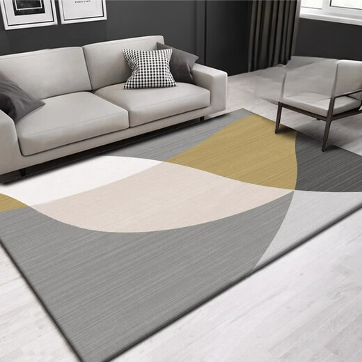Salon de moquette Yonghuan 2024 Nouveau style Sofa Wipable Sofa Wipable Sofa Bandroom Entretien Luxury Luxury Table de thé imperméable Numéro simple 15601 1 Piece 180 * 280cm (Résistant sale et facile à nettoyer)