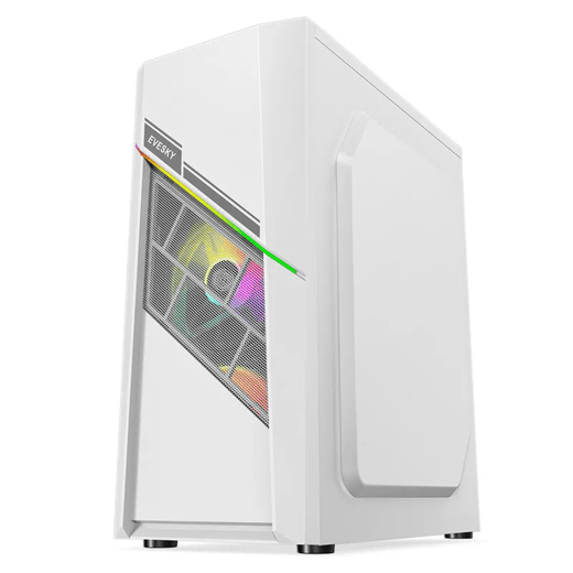 铭速 积至 泰坦PRO 电脑机箱 电竞电源 （侧透/支持ATX/宽体游戏电脑机箱/支持长显卡/背线） 凌至侧透豪华版-黑色