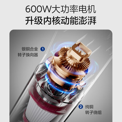 AUX household vacuum cleaner household suction and mopping all-in-one vacuum cleaner household wired handheld car-mounted large suction vacuum cleaner for cleaning pets small multi-purpose dust collector AXS-527 standard version