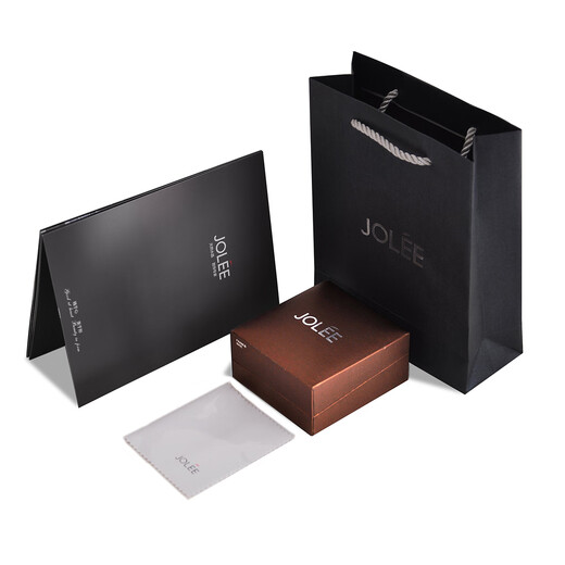 JOLEE ring S925 silver citrine ring colored gemstone light luxury one-size-fits-all jewelry gift for women, one item and one certificate