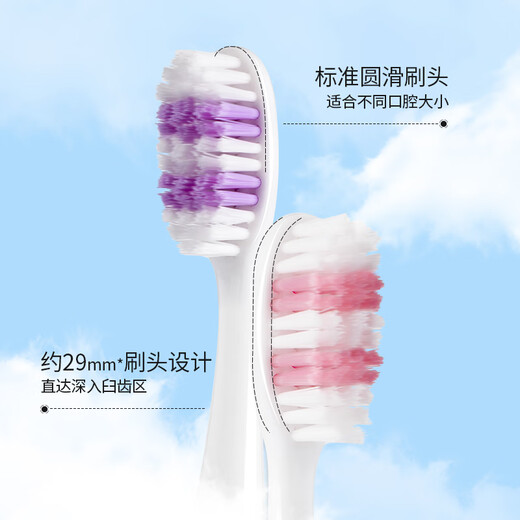 
Frog (FROG) Adult Toothbrush Set 615 Series 6 Packs Medium-Brilled Soft Bristle Toothbrush Applicable to Men and Women Couples