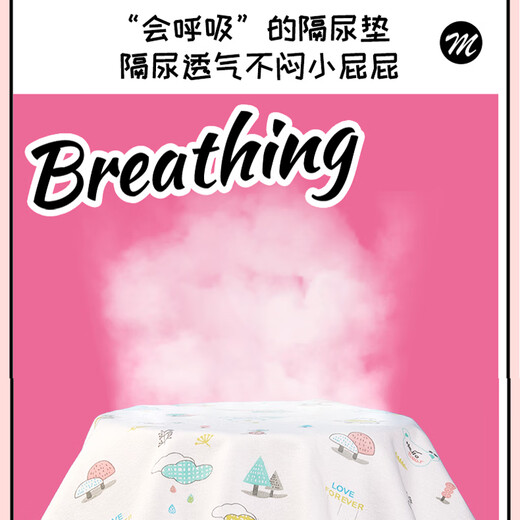Magmeng changing pad baby washable nursing mattress aunt pad breathable cotton sheet sheet 70*100cm