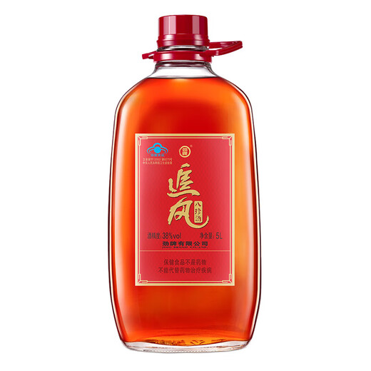 劲牌劲酒 38度追风八珍酒5L 大桶装 送礼送长辈 约十斤 38度 5L 1桶