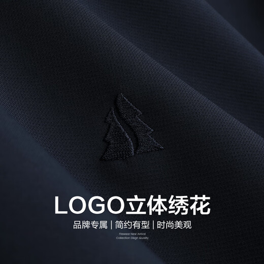 Shanshan (FIRS) Silver Fox Velvet Stand Collar Jacket Men's 2025 Autumn New Business Plus Velvet Warm and Windproof Commuting Cadre Jacket 305 Navy Blue L (175)