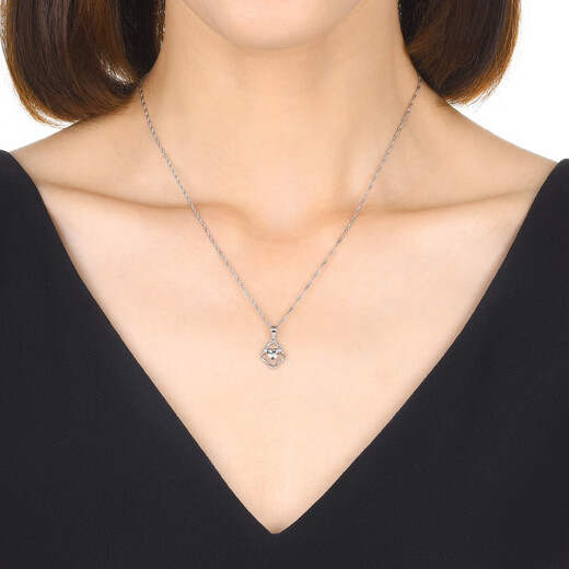 Chow Sang Sang Pt950 platinum pendant without platinum necklace 37142P Price 2.01g (including labor cost 200 yuan)