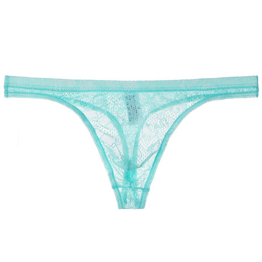 
Sexy underwear underwear men's lace transparent thong thin sexy underwear Sexy tempting T-pants Mesh Transparent White M