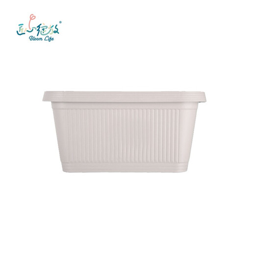 
BloomLife Long flower pot 500 deep pots of rice white 38L vegetable pot 17078