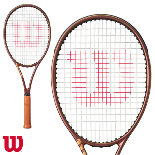 Wilson [mismo modelo en Zheng Qinwen] Raqueta de tenis Xiaojin Pro Staff 97L V14.0 Single Frame WR12591 325 MP Patch (96-100) G2