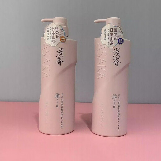 Suka [offizielles Geschäft] Suka Japanische Kamellien Aminosäure Shampoo Feuchtigkeitsfeuchtigkeit und weicher Shampoo lang anhaltende Geschmackskontrolle Kamelien-Duft weicher Creme 728g