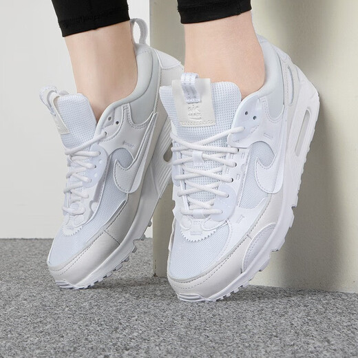Nike Running Shoes Shoes Women's Shoes 2025 Summer Nuevo Air Max Cushion Shoes Sports Sports Casual Dad Shoes DM9922-101 White/Enhance Altura y adelgazamiento 36.5
