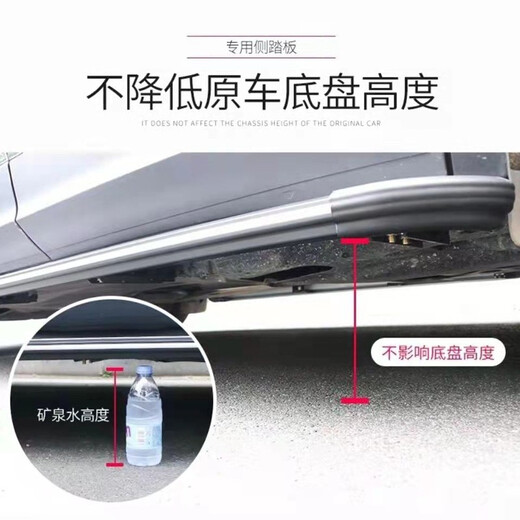 Suitable for Toyota RAV4 foot pedals original 13-24 model rav4plus welcome car side pedals, dazzling blue model, installation included, if broken, replace with new ones