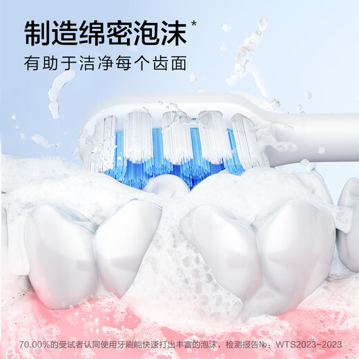 Panasonic Electric Toothbrush Milk Foam Brush Removes Stains and Protects Gums Double Effect Dentist Recommends Sliding Screen Unlock Control Battery Long Life Holiday Gifts Birthday Gifts for Boyfriends and Girlfriends DC20 White