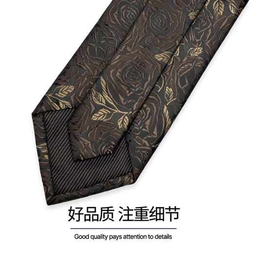 Fitonton Tie à la main pour hommes à la main Tie à Tie 8 cm High-Diet Workplace Business Wedding Birdday Boad