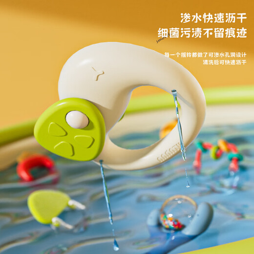 MUTONGBAO BABY BAY ROCKROGROGRAIN NEUBORN BABY TOY Pädagogisch Griff Training Zahnkleber kann gebissen werden.