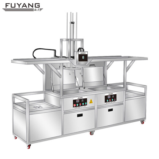 Wenyijia FUyang Máquina de limpieza ultrasónica semiautomática Cilindro industrial Levante Levante Filtro de filtro de limpieza Cinturón ordinario F-5012 F-5012