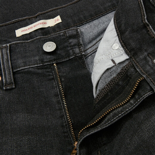 Levi s Special Offer Levi's Women's Old Money Style American Retro Casual Cleanfit Jeans Gray Black 27 (30)