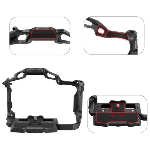 
Photographing Month Smallg is suitable for Canon EOSR5/R5C/R6/R6II camera rabbit cage photography accessories L-shaped vertical clapper black mamba optional Canon EOS R5 C black mamba expansion frame 3890