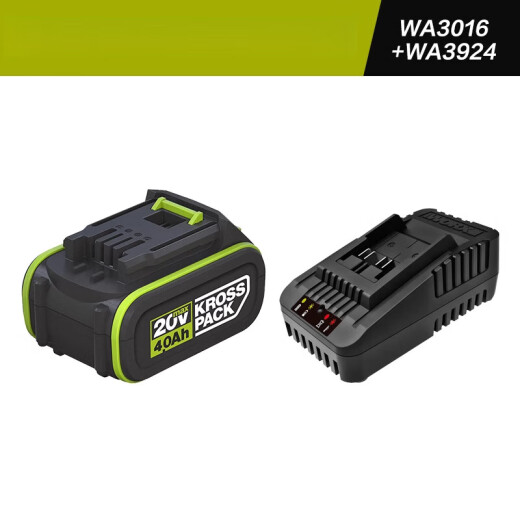 威克士（WORX）威克士WORXWORX20V锂电池4.0/5.0/6.0扳手电锯电钻锤充 双充充电器橙色WA3883