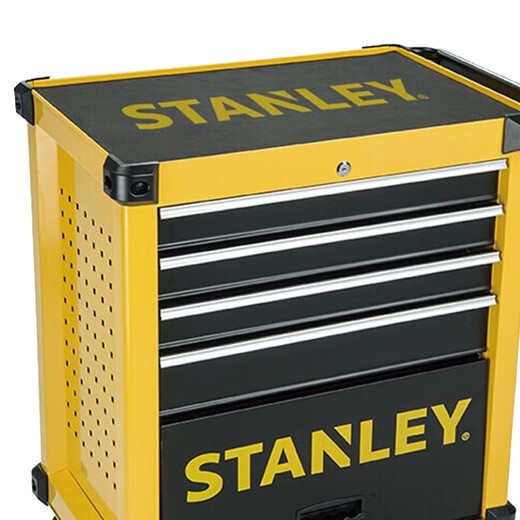 Stanley (STANLEY) Auto Repair Mobile Tool Cart Cart Tool Cabinet Workshop Tool Cart Storage Cart Tool Rack Storage Rack Parts 4 Drawer Type STST74305-8-23