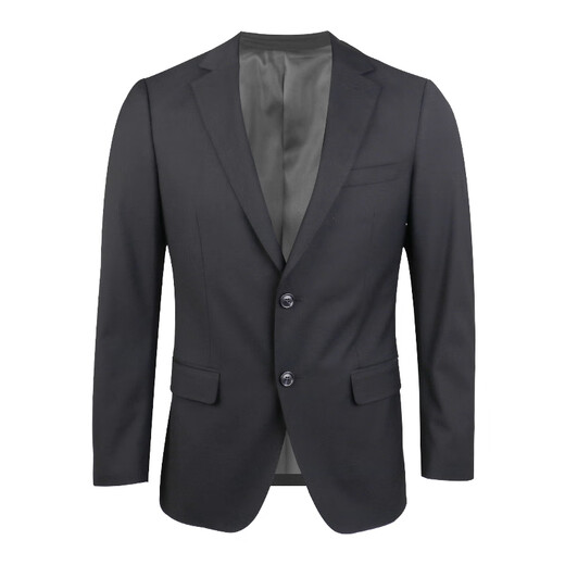 CULTUM anti-wrinkle, iron-free, easy-care black large size suit for men, professional business formal wear, high-end wedding suit, version A, black single suit 54