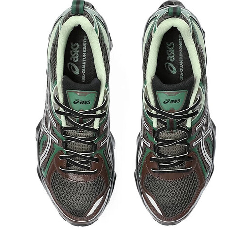 ASICS Gel-Quantum Kinetic Herren Retro Sports Casual Schuhe bequeme schockabsorbierende und kleidung-resistente Laufschuhe Tan /Green1203A270-251 44 /US10