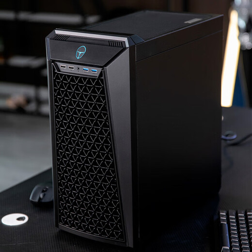 Thunde Robot Black Warrior SE Designer High-Performance Gaming Desktop Computer E-Sports Console (I7-14700F 32GD5 RTX5060TI 1TSSD)