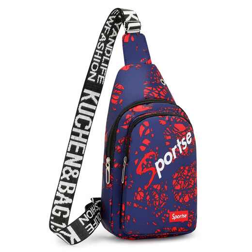 La nueva bolsa de cofre de Luyide para hombres y mujeres de hombro para mujeres cruzados de hombro al aire libre mochila de tela Oxford informal Sports Riding Chox Crossbody Bag 9906 Actualización de espesor verde/a prueba de agua; Actividad 0 59