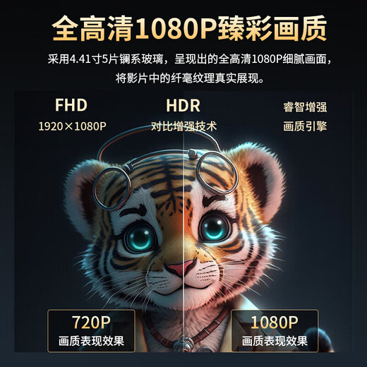 Philips (PHILIPS) NeoPix 125 projector home high-definition home theater living room bedroom large screen TV portable mobile phone computer projection screen projector office conference projector national supplement