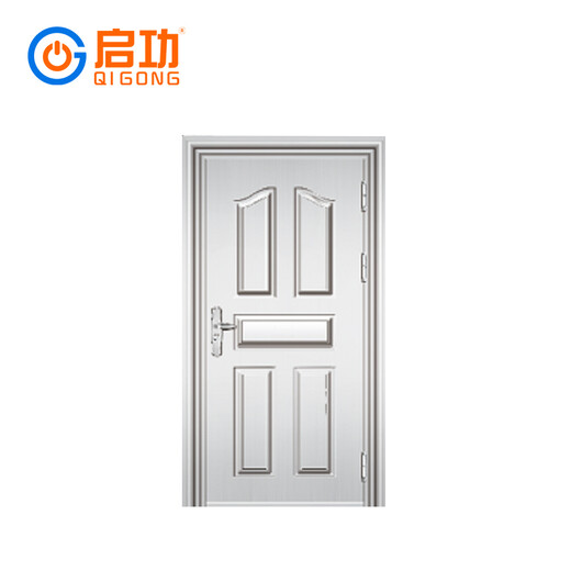 启功安全防盗门入户进户甲级防锈防蛀大门QG-FDM7300（910mm*2020mm）