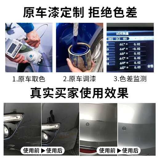 Shengxuanji Suzuki Beidou Star special self-spray paint silver gray silver car paint scratch repair blue white touch-up pen silver gray single bottle self-spray paint + sandpaper included