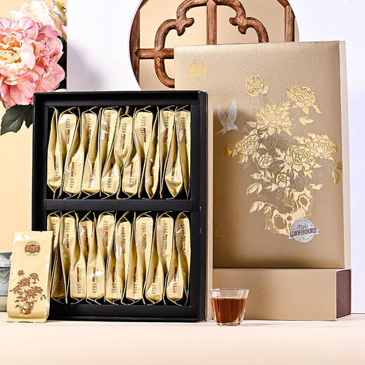 孝文家茶乌龙茶富贵花1200武夷岩茶大红袍一级249g自饮茶叶礼盒装节日送礼