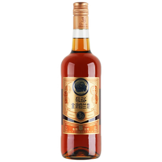 张裕39度酝酿芬芳金奖白兰地 洋酒白兰地 宴请礼袋送礼700ml 39度金奖 700mL 2瓶 含手提袋