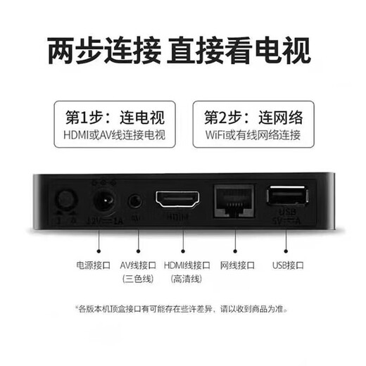 优选华为芯网络电视机顶盒网络机顶盒高清网络电视盒子5G网络盒子 语音豪华版4+32G