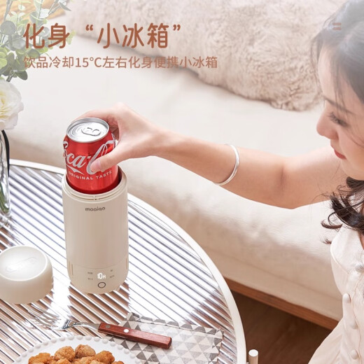 MOAIQO 摩巧小鲜盒酸奶机家用小型全自动酸奶发酵机智能自制酸奶便携杯 SN-01 【随身酸奶杯】一键制作*自动保鲜