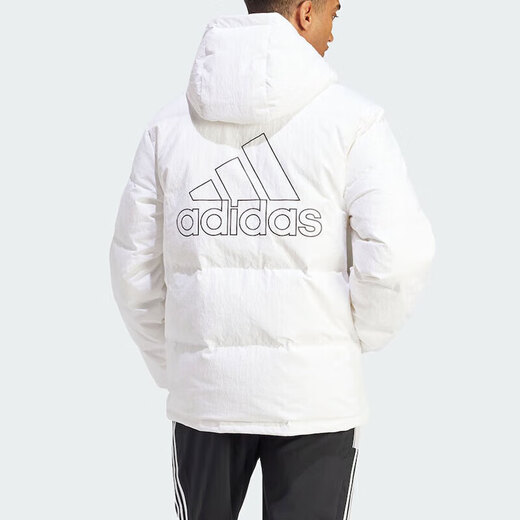 Adidas offizielle Website offizielle Down Jacke Herrenkleidung 24 Neue Winter Casual Windproof Fitness Training warme Kapuze -Jacke IZ4884 XL