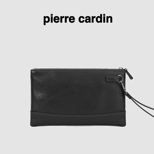 Pier Cardin men's bag envelope bag business casual hand grab bag head layer cowhide clutch birthday gift practical gift for dad