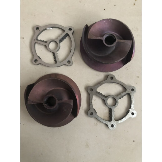 XMSJ切割式污水泵叶轮刀盘0.75/1.1/1.5/2.2/3/4/5.5/7.5kw切割泵配件 3KW叶轮13820