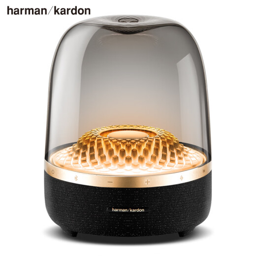 Harman Katon Music Glass 4. Generation [Nationale Subvention] Bluetooth -Lautsprecher und Redner 4. Generation Lehrer Tags -Lautsprecher Aura Studio4 Black Gold Collection Edition