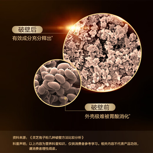 无限能破壁灵芝孢子粉胶囊增强免疫力成人中老年送长辈营养滋补品 灵芝孢子粉胶囊40粒*2+赠人参马鹿茸胶囊*2