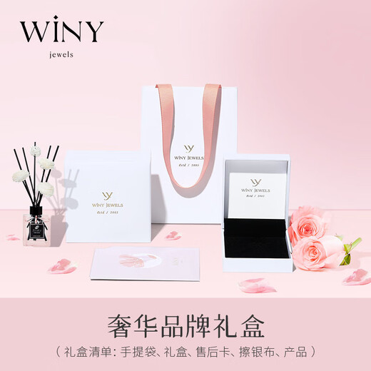 唯一（Winy）四叶草银项链吊坠老婆生日纪念日送女朋友礼物轻奢小众2025新款