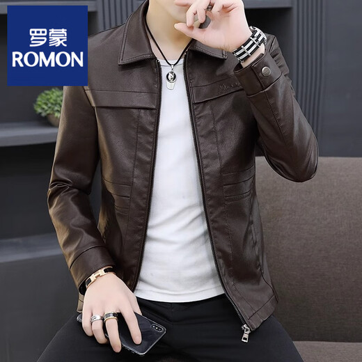 Lomond Lederjacke für Männer im Herbst und Winter Slim Fit plus samt verdickte warme winddichte Jacke für Männer vielseitiger, lässiger neuer Stil Jacke 9902 Schwarzer regulärer XL