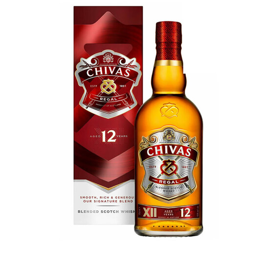 Chivas Regal 12 years blended whiskey 1000ml 40 degrees imported wine