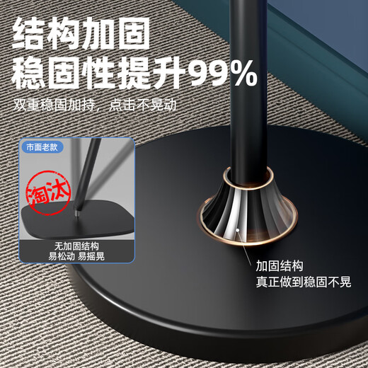 KUSHOP Aluminum Alloy Bracket Live Broadcast Mobile Phone Bracket with Radiator Floor-standing Overhead Shooting Mirror Multifunctional Cantilever 360 Can Be Raised and Lowered to Shoot Outdoor Photos and Videos for Lazy People 1.7 Meter Double Arm Upgrade + Remote Control + Radiator